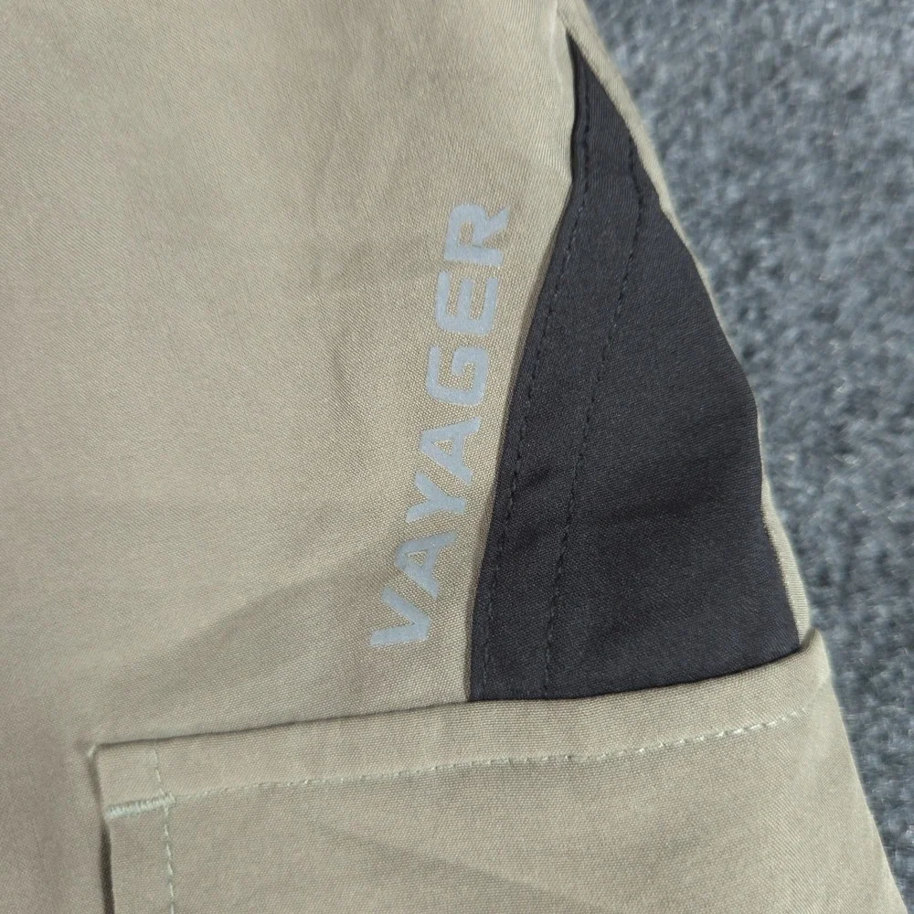 VAYAGER Men's XL Green Padded Cycling MTB Cargo Biking Shorts NEW